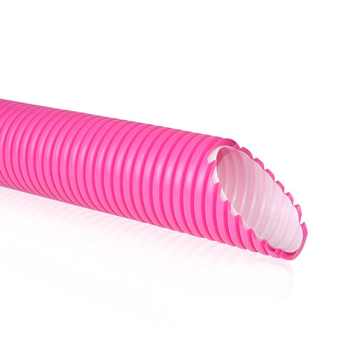 セミリジッドエアダクト - FITT AGIX® tubo tondo - FITT Spa - HDPE / 抗菌 / 抗カビ