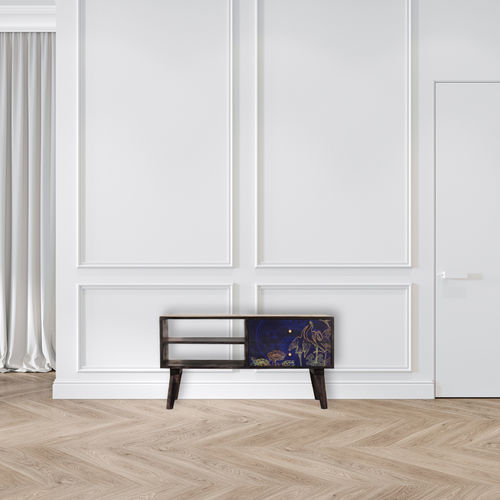 スカンジナビアスタイルマルチメディア用家具 - AVANTI SHANGRI-LA - Artisan Furniture - 引き出し付き / シェルブ付き / 住宅使用