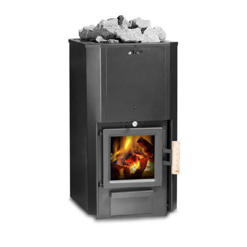 薪サウナヒーター - FinTec Iwo Trend  - Fire Ice Systemtec Georg Zelger e.K. - 9 kW / 床置き / 金属製