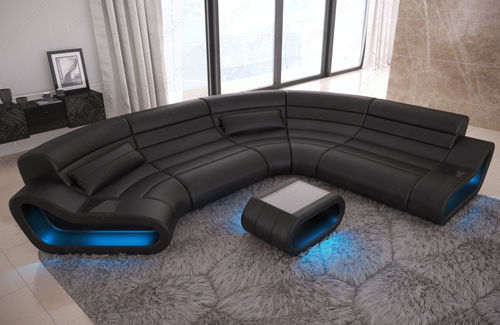 半円形ソファー - CONCEPT C - Sofa dreams - 現代風 / 革製 / 収納付き