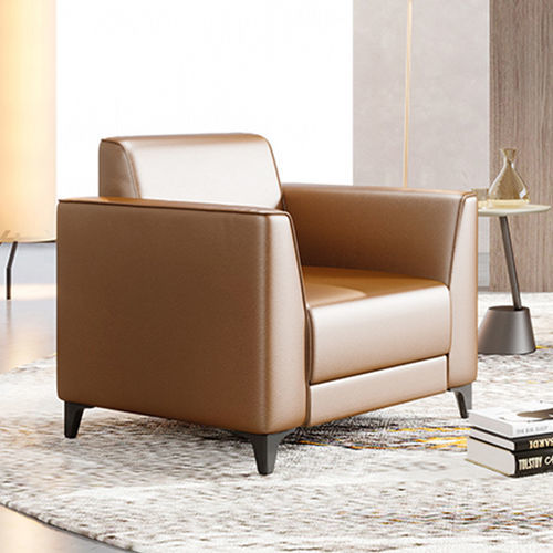 現代風アームチェア - Chen - Zhejiang Sunon Furniture Manufacture Co., Ltd. - 革製 / グレー / 白色