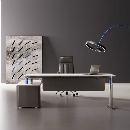 現代風ワークテーブル - UP7 - Zhejiang Sunon Furniture Manufacture Co., Ltd. - 木製 / 金属板 / 金属脚