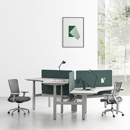 現代風ワークテーブル - UP1  - Zhejiang Sunon Furniture Manufacture Co., Ltd. - オーク材 / ウォールナット / ユーカリ