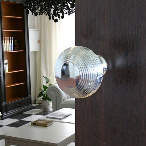 伝統的ドアノブ - 170/4B - cadap - 真ちゅう製 / サテン
