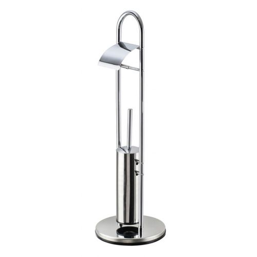 クロム真鍮製トイレブラシホルダー - P00000006 series - ARITAN ENDÜSTRİYEL HİJYEN EKİPMANLARI SA - 自立型 / ホテル用