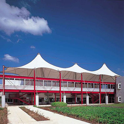 布製建築用膜材 - FGT-800(ELEMENTARY SCHOOL) - Chukoh Chemical Industries,Ltd. - フッ素樹脂 / PTFE / PTFEコーティングガラス布