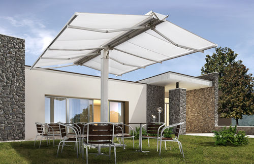 自立型日よけ - Aliseo - Giardini Veneti Srl - 半箱 / 電動式 / 業務用