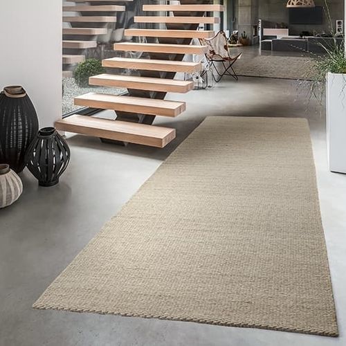 現代風絨毯 - CALMA - JAB ANSTOETZ FLOORING - 無地 / ウール製 / 長方形