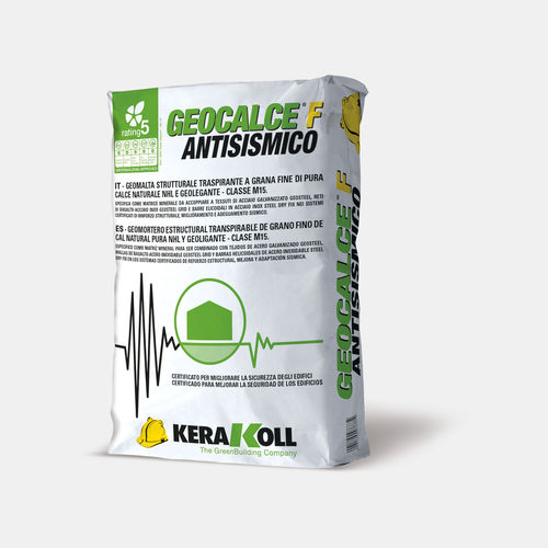 修復用モルタル - Geocalce F Antisismico - KERAKOLL - 保護用 / 石工事用 / コンクリート用