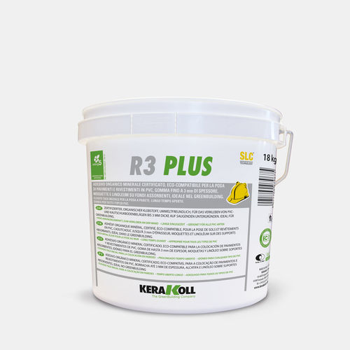 コーティングペースト接着剤 - R3 PLUS - KERAKOLL - 木材用 / タイル用 / カーペット用