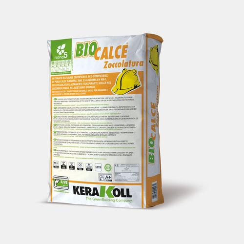 修復用モルタル - Biocalce Zoccolatura - KERAKOLL - 石工事用 / 石膏 / 石灰