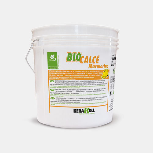 石工事用プラスタｰ - Biocalce Marmorino - KERAKOLL