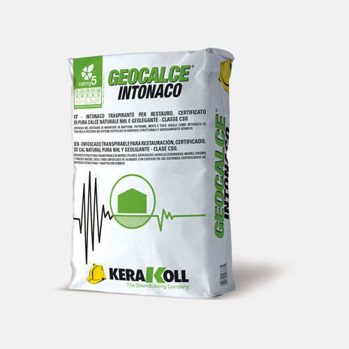 修復用モルタル - Geocalce Intonaco - KERAKOLL - 石工事用 / 石膏 / 石灰