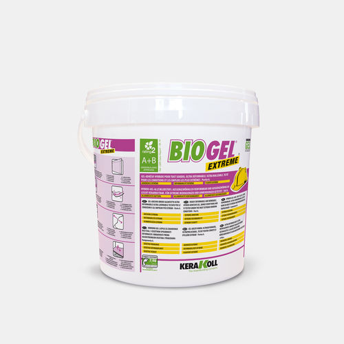 シーリングモルタル接着剤 - Biogel Extreme - KERAKOLL - コンクリート用 / グレー