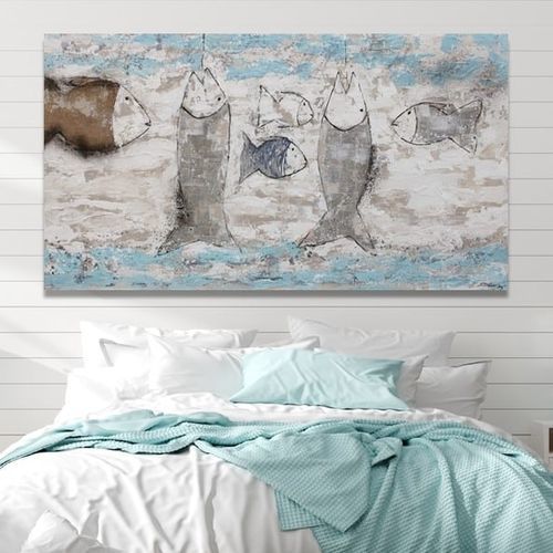 アクリル装飾画 - LA MAR SALADA TURQUESA - OHORIGINAL BUSINESS SL - ミックス / 手塗り / 動物柄
