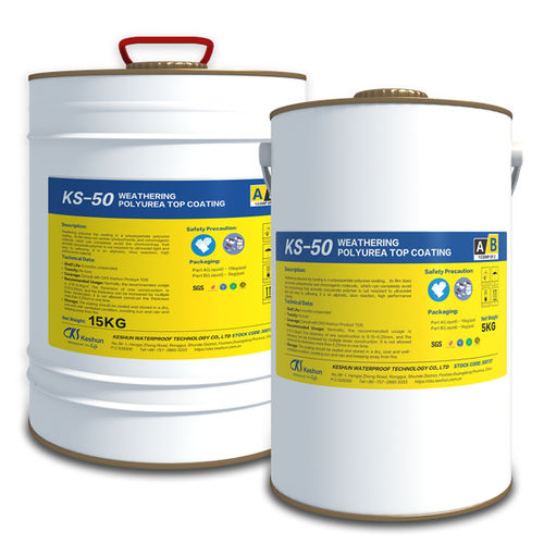 保護塗料 - AQUACOAT KS-50 - Keshun Waterproof Technology Co.,Ltd - 外側 / コンクリート用 / 金属用