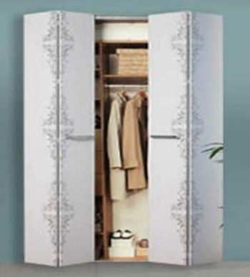 組み込み型ワードローブ - 227RM - PORTE ITALIANE - 現代風 / MDF / アルミニウム