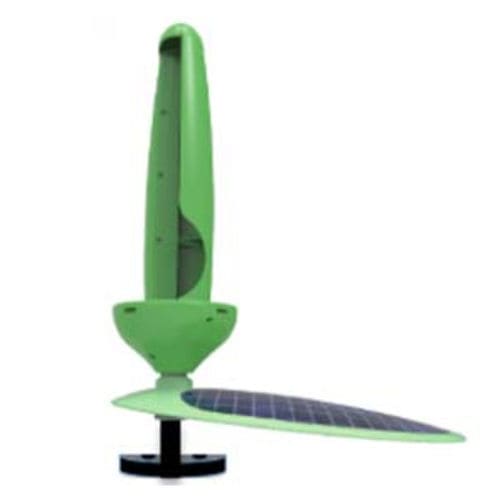 垂直軸小型風力タービン - HYBRID AEROLEAF - New World Wind - 2枚羽根 / オンショア / 家用