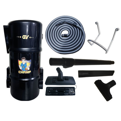 セントラル掃除機 - CHAMP 12 + CHAMP KIT STANDARD - Globovac Ltd - 乾式 / コード付き