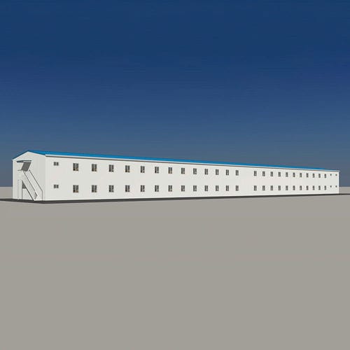 プレハブ建物 - PT221020 - Zhejiang Putian Integrated Housing Co., Ltd. - スチール製 / 鉄骨骨組み / 集合住宅用