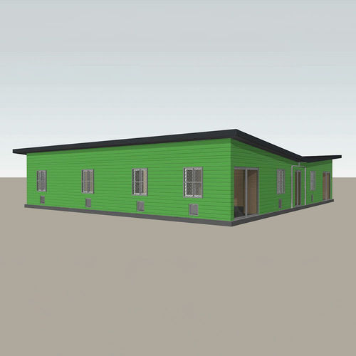 プレハブ家 - PT220404 - Zhejiang Putian Integrated Housing Co., Ltd. - エコ / 現代風 / 一階建て
