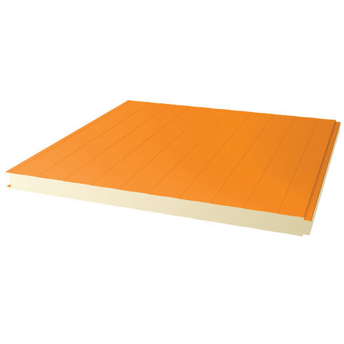外壁用サンドイッチパネル - EP-SW - EGEPANEL ENDUSTRI A.S. - 金属面 / グラスウールコア