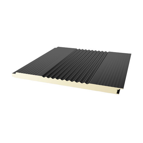 外壁用サンドイッチパネル - EP-SWH - EGEPANEL ENDUSTRI A.S. - 金属面 / グラスウールコア