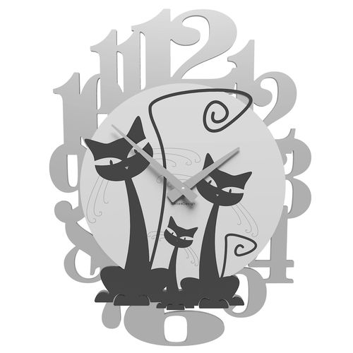 現代風時計 - 53-10-1-5 - Calleadesign snc di L. Callea e C - 壁かけ式 / アナログ / 木製