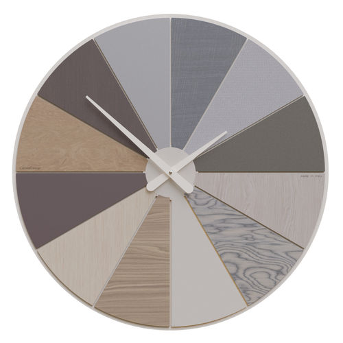 現代風時計 - Patchwork - Calleadesign snc di L. Callea e C - 壁かけ式 / アナログ / 木製