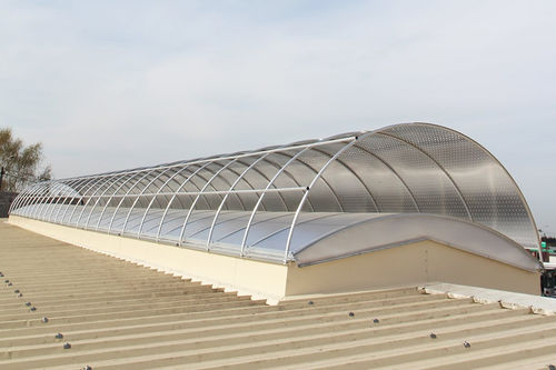 胞状ポリカーボネート - AkyVer® Sun Type - CORPLEX - 屋根用 / ファサード被覆材用 / 外壁用