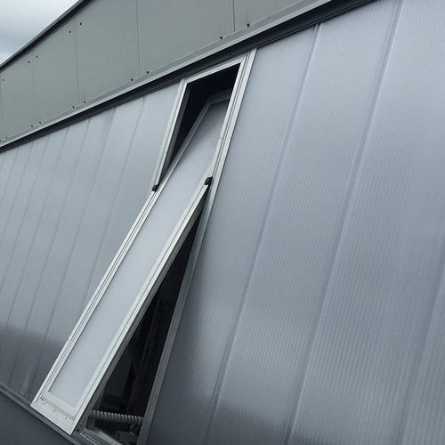 胞状ポリカーボネート - AkyVer® Prime - CORPLEX - 建物用 / UV保護付 / 半透明