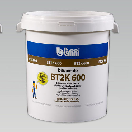 保護液状防水加工 - BT2K 600 - BTM - 壁用 / 基礎用 / 地下用