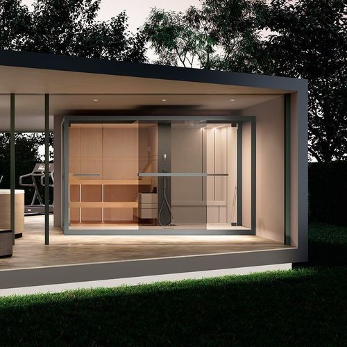 ハマムサウナ - CELSIUS PATIO - NOVELLINI - 電動式 / 家庭用 / 屋内用