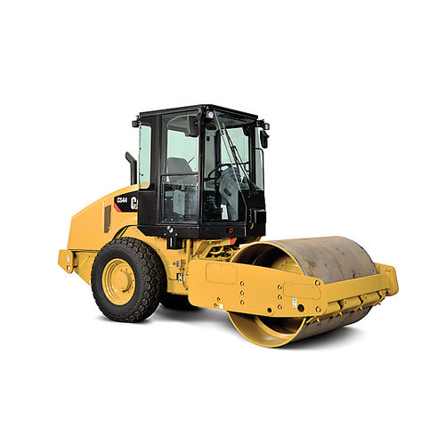 単気筒ロードローラー - CS44B - CATERPILLAR - 振動 / 床用