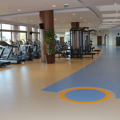 屋内用スポーツ施設用床材 - TARAFLEX™ SURFACE - Gerflor - Contract Sport & Contract Flooring - 無機 / 多目スポーツルーム / 高耐久性