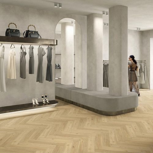 防音床材 - CREATION 55 RIGID HERRINGBONE  - Gerflor - Contract Sport & Contract Flooring - ビニール製 / 屋内用 / リビング用