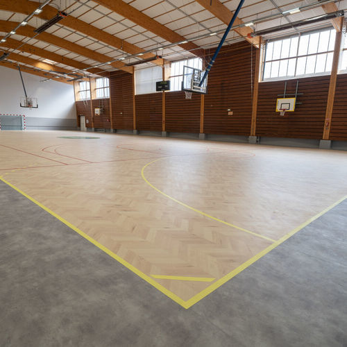 屋内用スポーツ施設用床材 - TARAFLEX® EVOLUTION DRYTEX  - Gerflor - Contract Sport & Contract Flooring - 無機 / 学校用 / 多目スポーツルーム