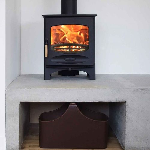 薪ストーブ - C-Five Duo - CHARNWOOD - 0 - 5 kW / 5 kW...10 kW / 床置き