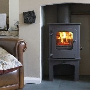 薪給湯機能付きストーブ - CHARNWOOD - 0 - 5 kW / 床置き / 伝統的