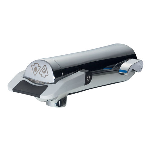 洗面台用混合水栓 - NE® DUO S : 68056 - PRESTO/プレスト - 壁取り付け式 / 自閉 / クロム真鍮製