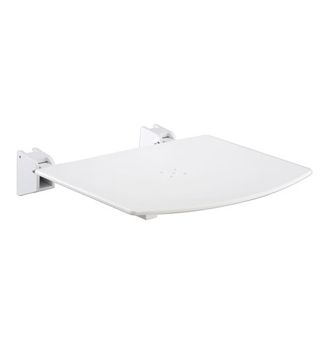 折り畳み式シャワーシート - 60815 - PRESTO - 壁取り付け式 / ポリプロピレン製 / 業務用