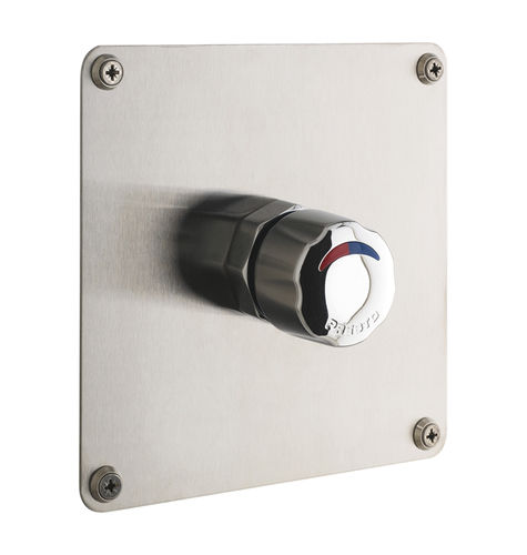 シャワー用混合水栓 - ALPA®  : 35941 - PRESTO/プレスト - 組み込み型 / 自閉 / クロムメッキ金属
