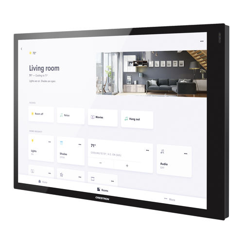 ホームオートメーション用タッチパネル - TSW-1070R-B - CRESTRON - 壁