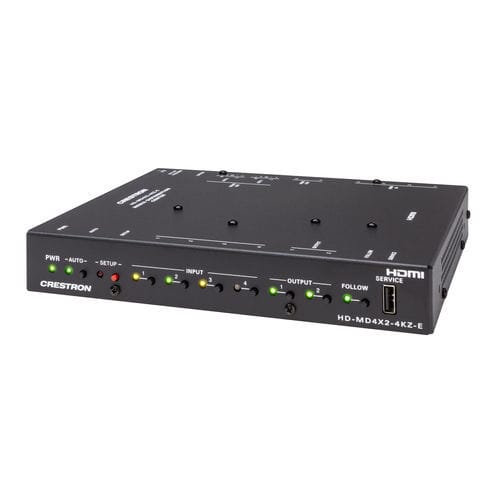 オーディオ機器ホームオートメーション化 - HD-MD4X2-4KZ-E - CRESTRON - ビデオ機器 / コミュニケーション用 / 屋内用