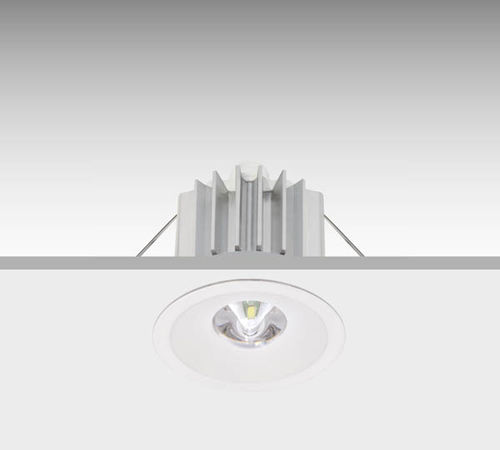 天井埋め込み式非常照明 - IZAR - Daisalux - 円形 / LED / 合成素材