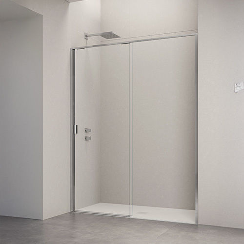 スライド式シャワースクリーン - PORTA SCORREVOLE B1770 - SAMO - 長方形 / アルコ－ブ用 / 硬化ガラス製