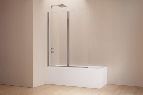 往復運動シャワースクリーン - FOLDING DOOR B8695 - SAMO - 左回り / 右回り / 硬化ガラス製