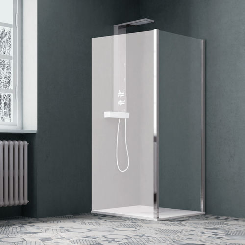 固定シャワースクリーン - FIXED PANEL B6321 - SAMO - 長方形 / コーナータイプ / 硬化ガラス製