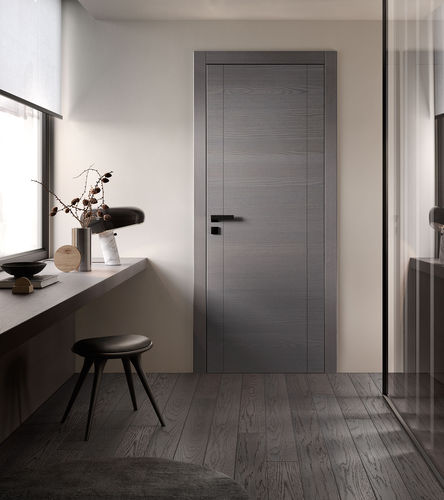 屋内用ドア - PATIO : PIVIA LT2015 - GAROFOLI - 木製 / ヒンジ付き / ガラス不使用