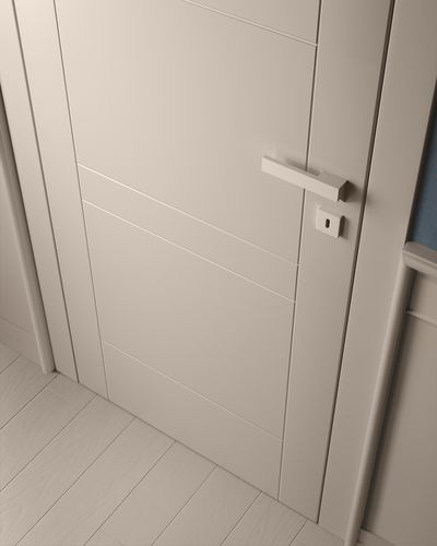 屋内用ドア - PATIO : PREAN 3D 50  - GAROFOLI - 木製 / ヒンジ付き / ガラス不使用